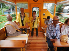 「うわじま民話の会」のガイド